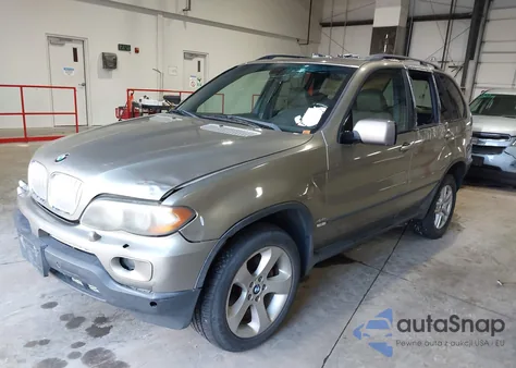 2004 BMW X5 4.4I from USA, damaged, VIN 5UXFB53504LV08240